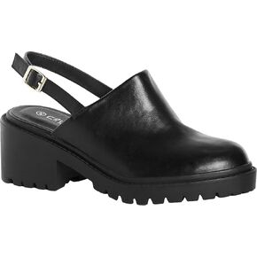 City Chic Women's Apparel Women's CITYCHIC Wide FIT Clog EVA Sandal, Black, 13