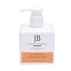 Mandarin & Frankincense Organic Body Crème (8 oz Bottle)