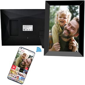 Digital Electric Photo Frame High-resolution display, showcase your favorite memories. Wifi, Clock, Touch Screen, Video player, MP3. Easy to use. Decorate your spaces with your favorite digital photos