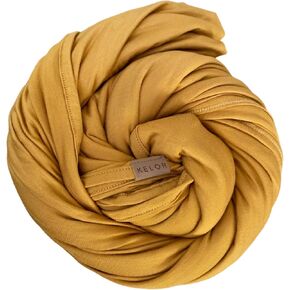 Luxury Viscose derived from Bamboo Wrap Blanket - Stretchy, Lightweight Soft & Breathable - Cooling Viscose with Spandex, Versatile Travel Blanket - Shawl (Fawn, Single-Sided) in Kuwait