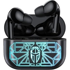 Neon Knight NKTWS Low Latency Wireless Bluetooth(R) Gaming Earbuds 300 Hours Standby Waterproof Rated for True Wireless Gaming