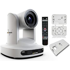 AVMATRIX PTZ Camera 30X,Streaming Camera with SDI HDMI 1080P 60Fps RS232 RS485 vMix IP Livestreaming for Church Broadcast and Conference PoE Ceiling&Wall Mount Bracket Included