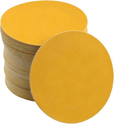 6 Inch Self Stick Sanding Discs for Grinder, Hook and Loop No Hole 400 Grit Sandpaper for Automotive and Woodworking(100-Pack) in Saudi Arabia