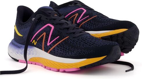 حذاء الجري Fresh Foam X 880 V12 للنساء من New Balance، مقاس 5 X-Wide، Eclipse/Vibrant المشمش in Saudi Arabia