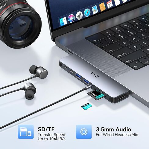 USB C Docking Station Dual Displayport Monitor Adapter for Dell/HP/Lenovo Laptop, Laptop Docking Station 3 Monitors Quadruple Display with 4K HDMI+2 DP+VGA USB-C Hub, USB C Dock to 100W PD+3USB in Kuwait