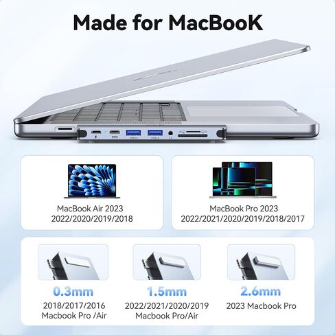 USB C Docking Station Dual Displayport Monitor Adapter for Dell/HP/Lenovo Laptop, Laptop Docking Station 3 Monitors Quadruple Display with 4K HDMI+2 DP+VGA USB-C Hub, USB C Dock to 100W PD+3USB in Kuwait