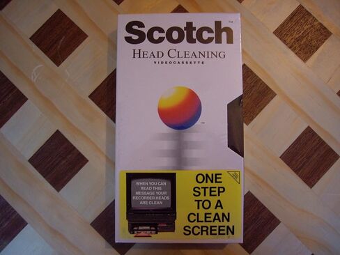 3M Scotch VHS SVHS Dry Head Cleaner Cleaning Video Cassette in Saudi Arabia
