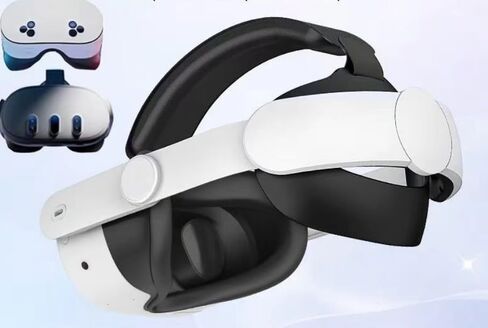 Meta Quest 3S Head Strap Comfortable & Adjustable Oculus Quest 3S Accessories, Perfect for Meta Quest 3S VR Headset in Saudi Arabia