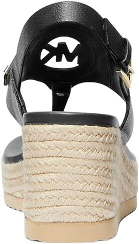Michael Michael Kors Aubrey Cutout Leather Wedge Sandal in Saudi Arabia