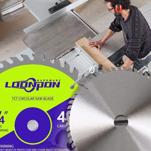 7-1/4'' Circular Saw Blades with x5/8''Arbor,40 Tooth Alloy Steel TCT Cutting Disc for Cuts Hard & Soft Wood,Chipboard & Plywood,2PC in Saudi Arabia