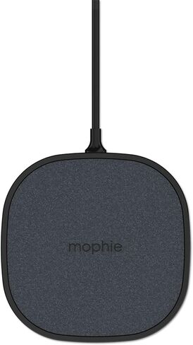 mophie Universal Wireless Charge Pad - 15W Fast Charging for Qi-Enabled Devices, iPhone, Google Pixel, Samsung Galaxy - Desktop & Nightstand Essential in Saudi Arabia