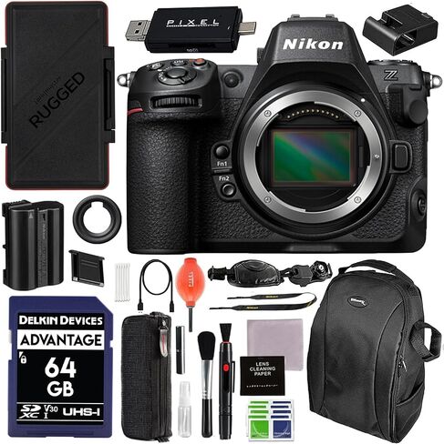 Nikon Z8 FX-Format Mirrorless Camera Body Bundle with Advanced Accessories (Black) | 1695 | Nikon z8 in Saudi Arabia