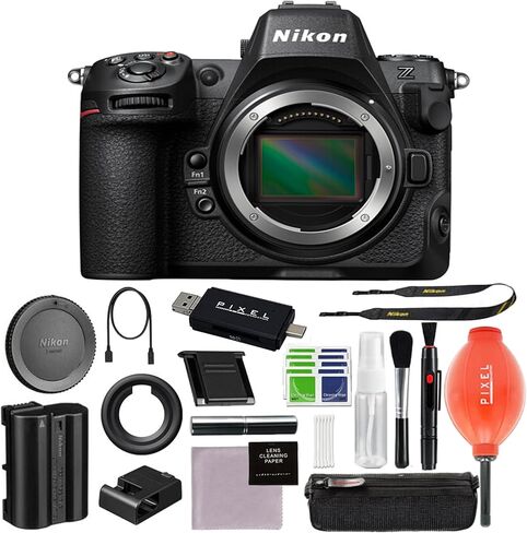 Nikon Z8 FX-Format Mirrorless Camera Body Bundle with Advanced Accessories (Black) | 1695 | Nikon z8 in Saudi Arabia