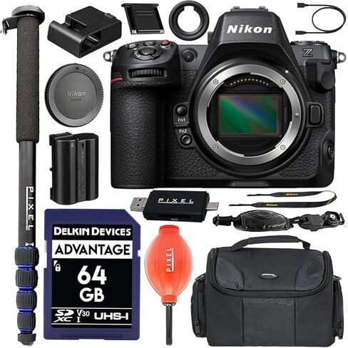 Nikon Z8 FX-Format Mirrorless Camera Body Bundle with Advanced Accessories (Black) | 1695 | Nikon z8 in Saudi Arabia