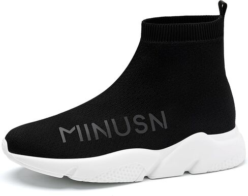 Women's Casual Sneakers Ultra Light Walking Shoes Breathable Mesh Socks Shoe Comfortable Non-Slip in Saudi Arabia