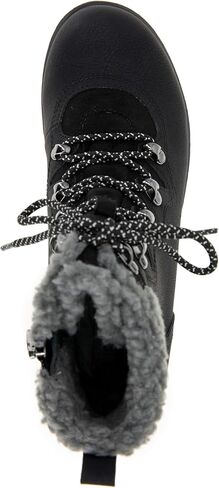 حذاء نسائي من JBU برباط من الشيرلينغ الصناعي مريح ومقاوم للماء للكاحل in Kuwait