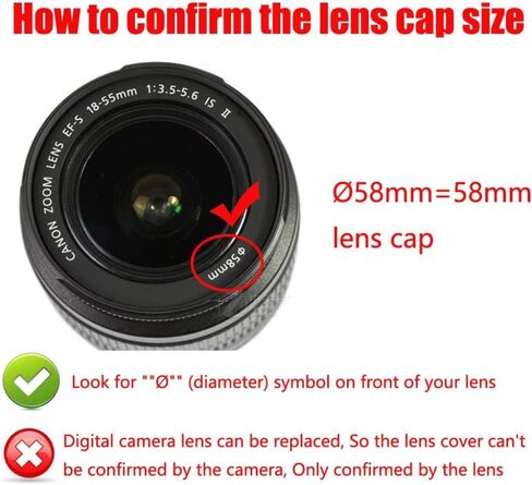 MOSTOS ; Brings Superior® || 52mm Lens Cap for Fujifilm Camera Lenses || Lens Cap for Fujifilm XC 15-45mm f/3.5-5.6 OIS PZ Lens and Fujifilm XF 35mm f/1.4 R Lens (52 mm Lens Cap) in Saudi Arabia