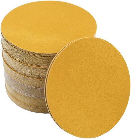 6 Inch Self Stick Sanding Discs for Grinder, Hook and Loop No Hole 400 Grit Sandpaper for Automotive and Woodworking(100-Pack) in Saudi Arabia