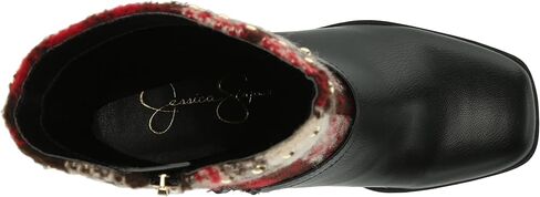 Jessica Simpson Womens Faux Leather Studded Mid-Calf Boots in Saudi Arabia