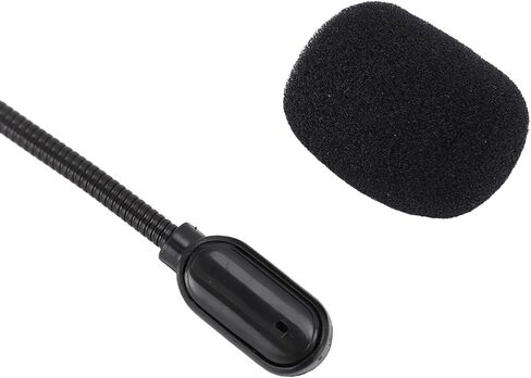 بديل الميكروفون لجهاز Razer Barracuda X، سماعة الألعاب مقاس 3.5 مم، ميكروفون قابل للفصل مع رغوة، متعدد الاتجاهات، التوصيل والتشغيل in Kuwait