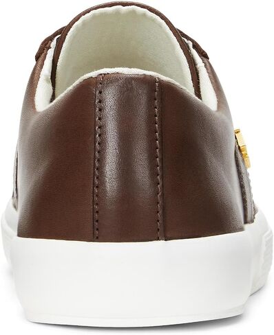 Lauren Ralph Lauren Women's Janson Ii Burnished Leather Sneakers in Saudi Arabia