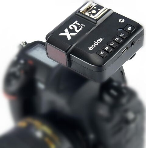 Godox X2T-C TTL Wireless Flash Trigger for Canon, Support 1/8000s HSS Function, 5 Dedicated Group Button and 3 Function Button for Quick Setting in Saudi Arabia