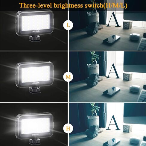 مجموعة أدوات تصوير الفيديو للهواتف الذكية من BOYA مع MM1+ ميكروفون بندقية ومثبت ثلاثي القوائم ومصباح LED ومشبك للصدمات لمصور فيديو Vlogger وYouTube وFacebook Live Stream وتسجيل الهاتف in Kuwait