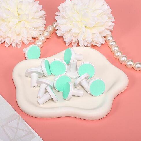 Baby Nail File Pads - 24 pcs Electric File Trimmer Heads Baby Nail Pad Replacement for Nail Trimmer Grinding in Saudi Arabia