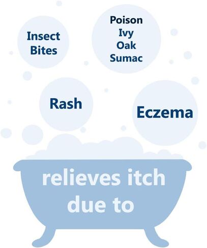 علاج الاستحمام المهدئ للأطفال من أفينو، عبوات للاستخدام الفردي - 5 قطع in Kuwait