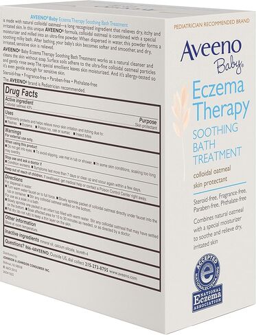 علاج الاستحمام المهدئ للأطفال من أفينو، عبوات للاستخدام الفردي - 5 قطع in Kuwait