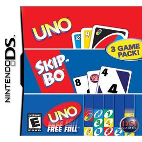 Uno/Skip-Bo/Uno Freefall - Nintendo DS