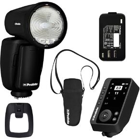 Profoto A10 On-Camera Flash Light for Canon Bundle with Connect Pro for Canon (2 Items)