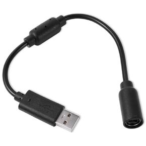 Usb Breakaway Cable, Usb Breakaway Cord Replacement for Logitech G920 G923 G27 G29 Driving Force Thrustmaster Ferrari 458 Spider Racing Wheel Cord