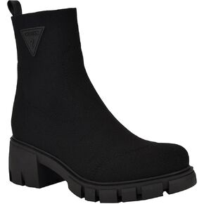 Guess Women's ARSAN Ankle Boot, Black 001, 7