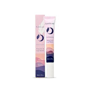 Nip Gloss Nipple Balm with Ceramic Applicator, Lanolin-Free Nipple Cream, Safe for Breastfeeding, Soothes, Hydrates and Heals Raw Skin, Mess-Free and Travel-Friendly .67 oz (20 ml)