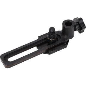 Eujgoov Alloy Steel Lathe Tool Holder Base 16mm Hole Diameter Woodworking Turning Rest 9 Inch Length, Compatible with 5/8 Inch Post, Eujgoovdbh5sfg40y