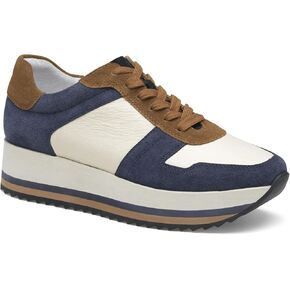 Johnston & Murphy Women's Gracie Color-Block Lace-up Platform
