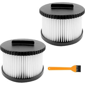 2 Pack DWV9330 Replacement HEPA Filter for DEWALT DWV010 8 gallon and DWV012 12 gallon Dust Extractor, Part # DWV9330