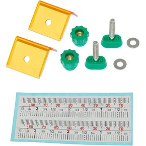 مجموعة ترقية التمزق الآمن من MICROJIG Grr-ripper، GRSR-P50K2، متوافقة مع كتلة الدفع GRR-RIPPER ثلاثية الأبعاد، منشار الطاولة الآمن