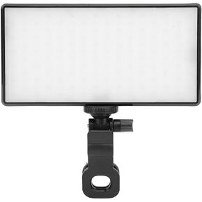 LED Photography Lamp, Portable Video Fill Light with Adjustable Brightness, 192 LEDs, 2500K to 9000K Color Temperature, CRI >95, Type C Charging, for Phone Conference Live