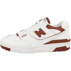 New Balance Womens 550 Sneakers, Sea Salt/Navy/Raw Sugar, Size 9