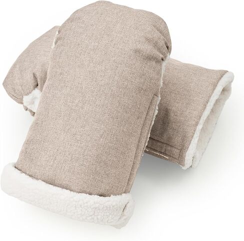Momcozy Stroller Gloves Warmmuffs | Universal Winter Anti-Freeze Stroller Mittens | Winter Handmuff Stroller Accessories | Ultra-Plush,Weather-Proof | Foldable Adjustable | Shopping Golf Pet Cart in Saudi Arabia