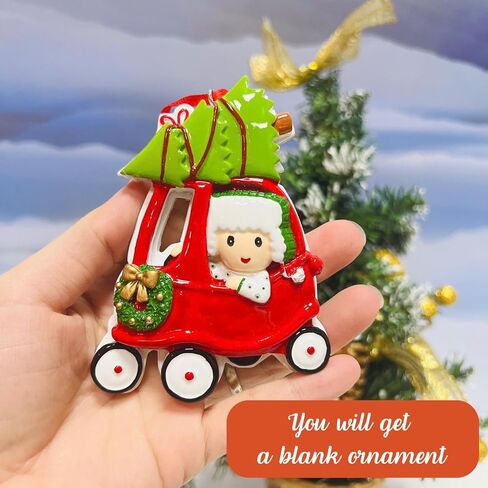 Baby's First Christmas Ornament 2023 Boy Girl Snowbaby in Stocking with Snowflake 1st Christmas Tree Ornament Personalized Resin Pink Baby First Pink in Kuwait