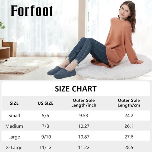 Forfoot House Slippers, Memory Foam Slippers for Women, Slippers for Women Indoor, Womens House Shoes in Saudi Arabia