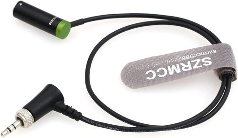 SZRMCC Fit for Sennheiser EK 100 G4/G3 to BMPCC 4K|6K Canon's Slim Mini XLR 3-pin Male to Locking 3.5 mm TRS to TA3M Cable Locking Cable Technology (Black) in Kuwait