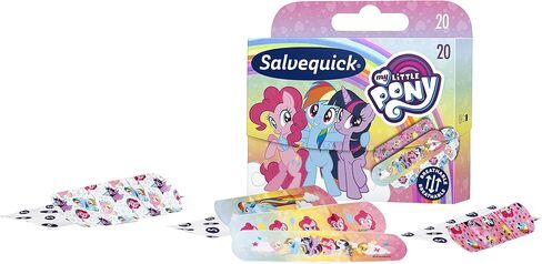 Salvequick® | My Little Pony Plasters | Flexible, Durable, Breathable & Dirt-Resistant Kids Plasters | Pack of 20 in Saudi Arabia
