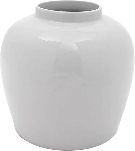 Red Lantern 10" Ladies Blue & White Porcelain Ginger Jar in Kuwait