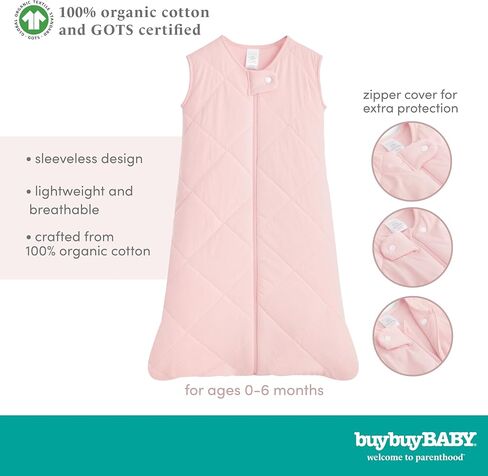 Evolur Buybuy Baby Baby Pink & Heart Print 3 Piece Mini Crib Bedding Set, Machine Washable, Soft and Breathable Toddler Bedding Set, Includes Fitted Sheet, Comfortor and Crib Skirt in Kuwait