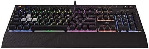 لوحة مفاتيح الألعاب الميكانيكية Corsair STRAFE RGB USB - Cherry MX Silent in Saudi Arabia