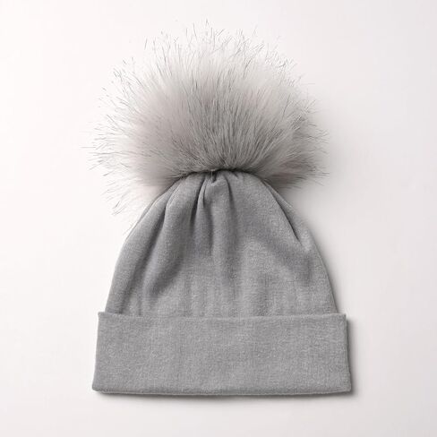 Newborn Cotton Hats 0-12 Months for Baby Boys Girls Soft Beanie Hat Infant POM Cotton Cap in Saudi Arabia
